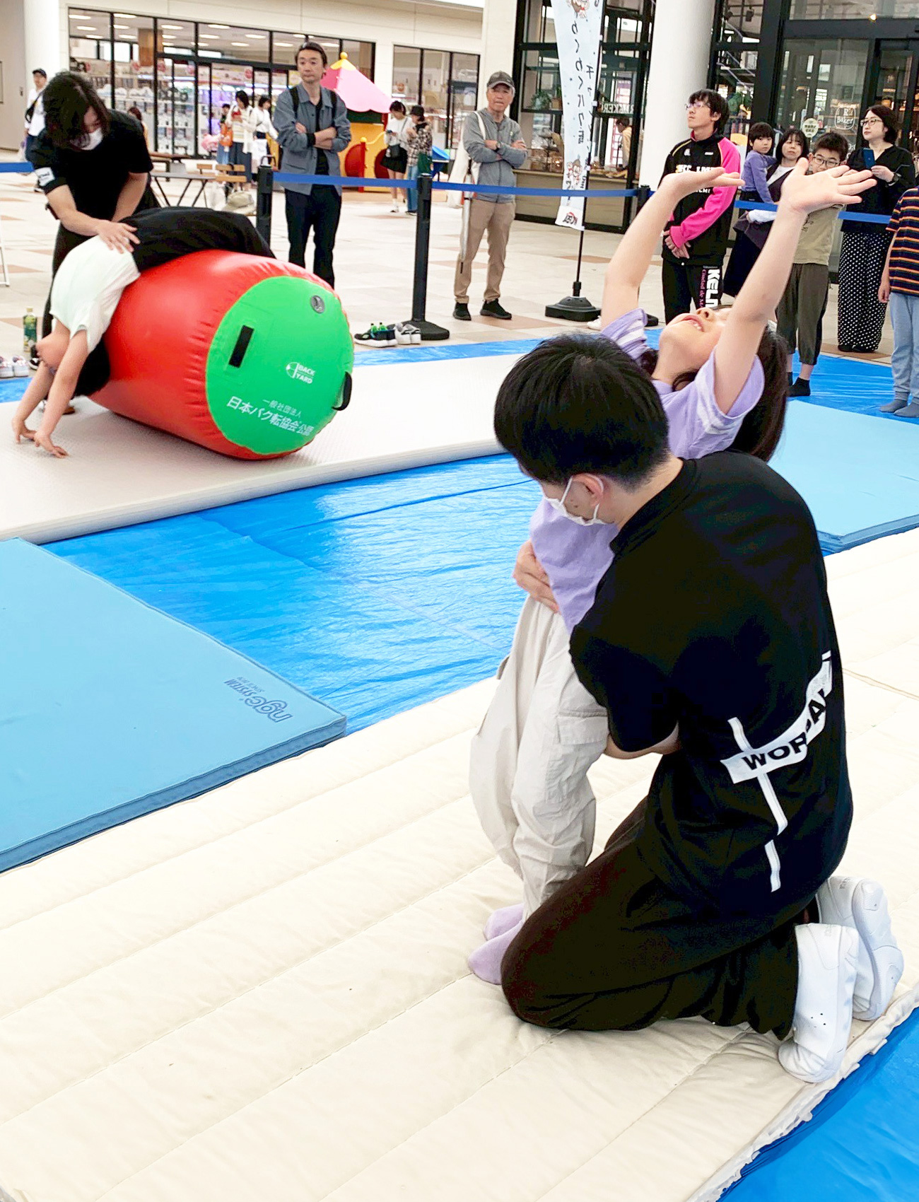 出張！わくわく！バク転チャレンジ教室