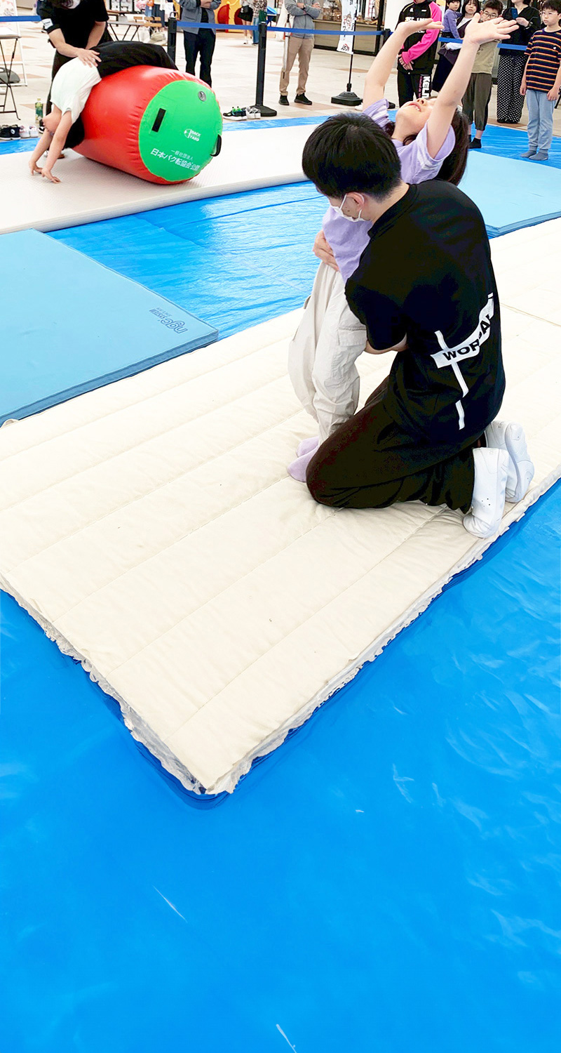 出張！わくわく！バク転チャレンジ教室