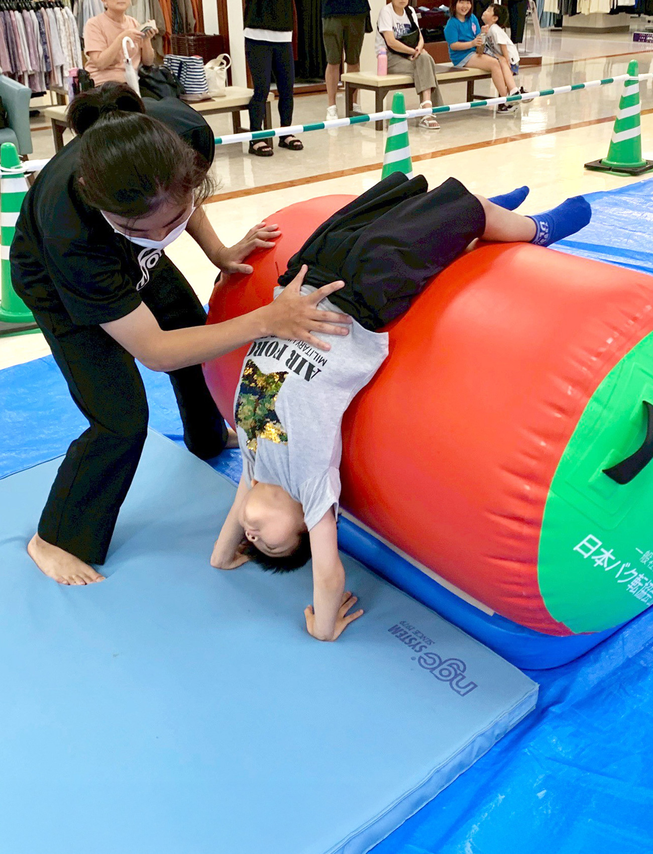 出張！わくわく！バク転チャレンジ教室