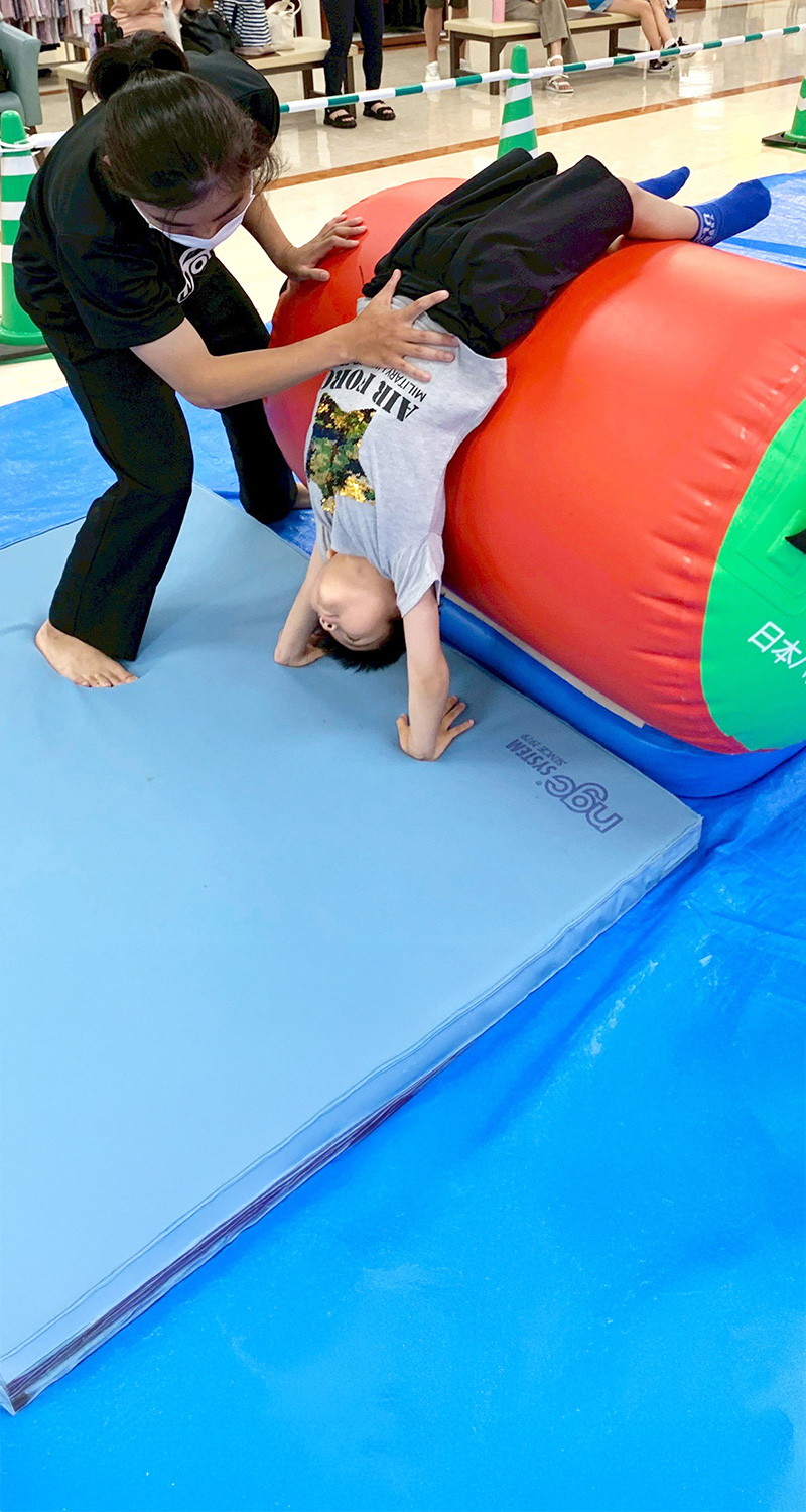 出張！わくわく！バク転チャレンジ教室