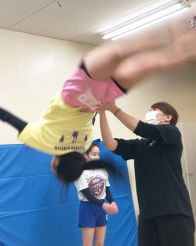 チアタンブリングクラス