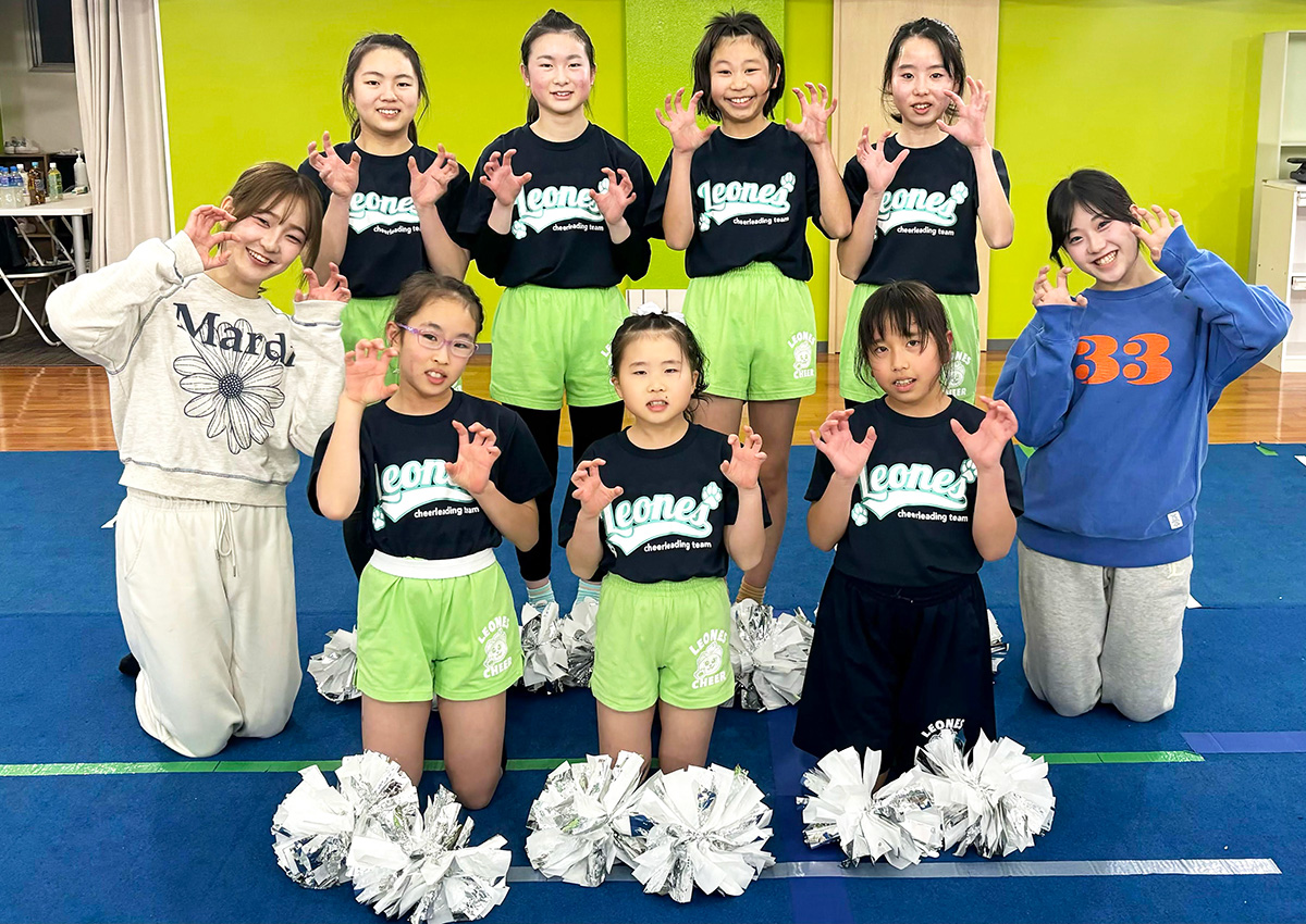 行徳校チアリーディングチーム「LEONES」