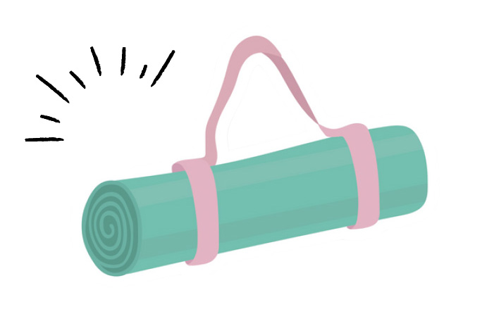 ヨガマット無料レンタル